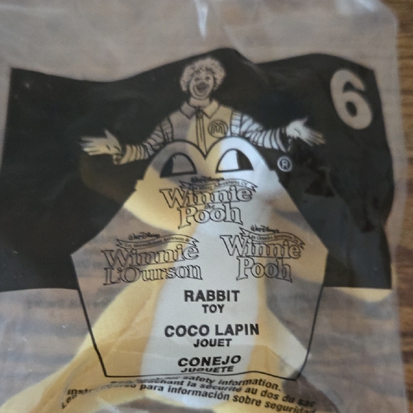 Winnie the Pooh Rabbit Toy - Picture 2 of 3